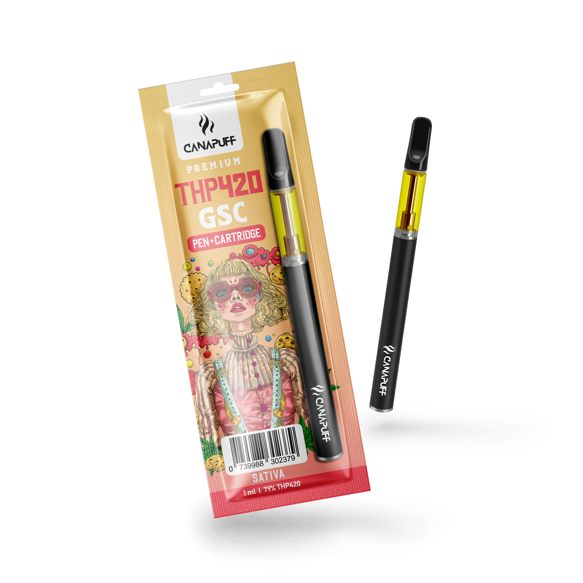 Canapuff - GSC - THP420 79% - Pen+patron