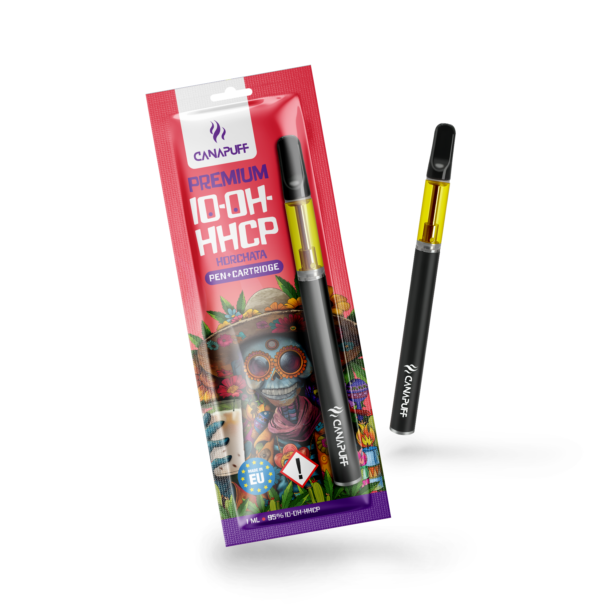 Canapuff - Horchata - 10-OH-HHCP 95% - Vaper Pen+Cartucho