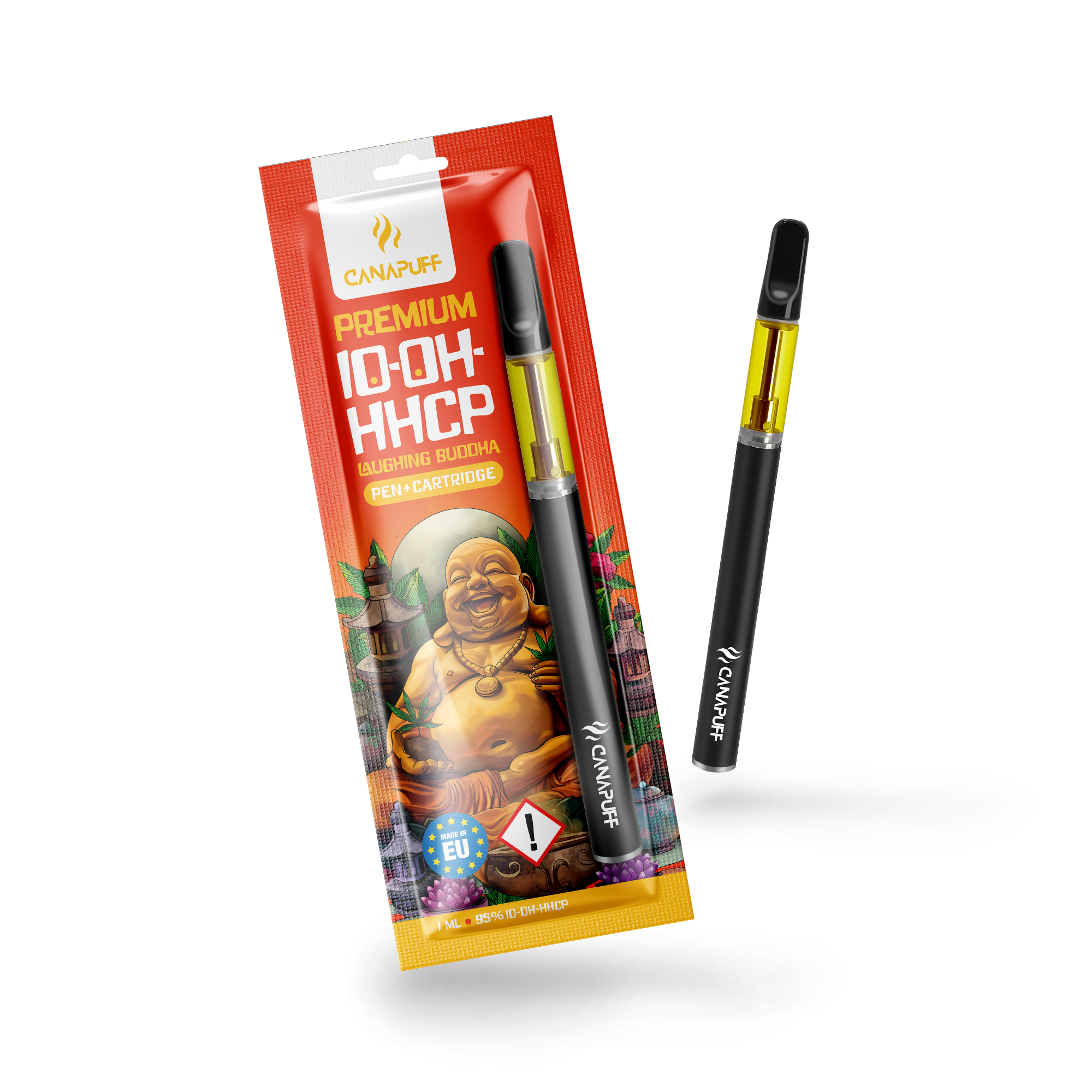 Canapuff - Laughing Buddha - 10-OH-HHCP 95% - Pen+Cartridge