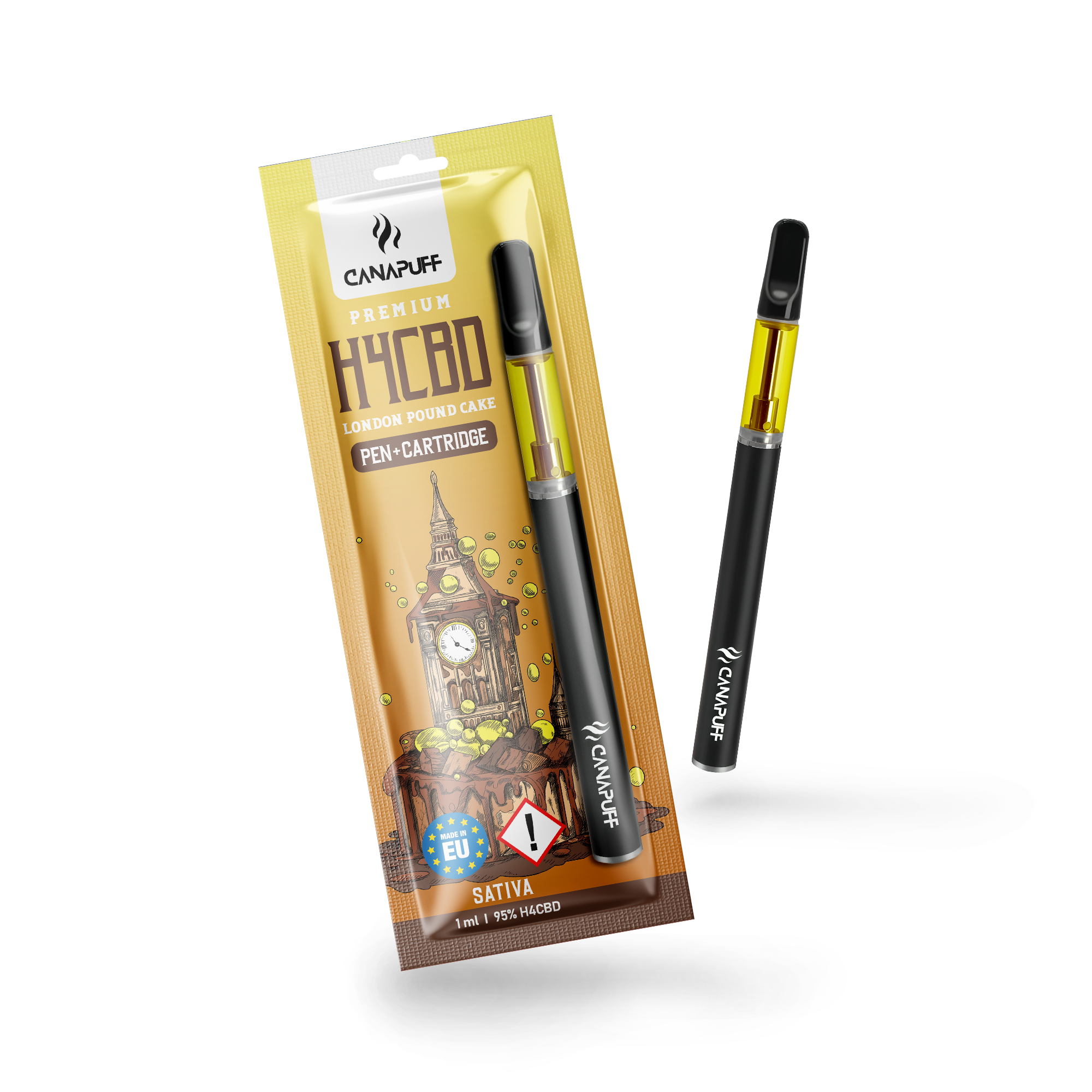 London Pound Cake - H4CBD 95% - Pen+Cartridge