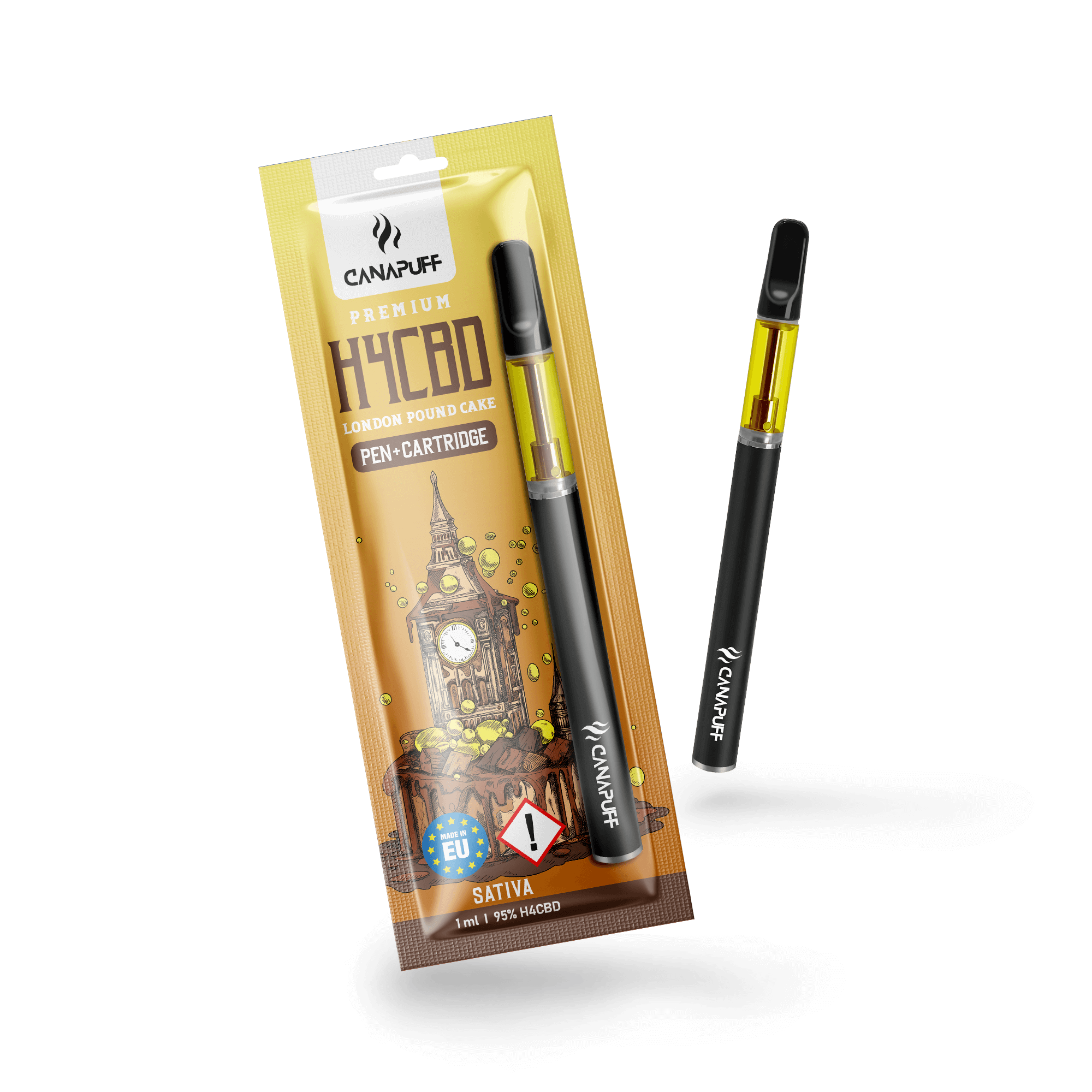 H4CBD Pen+Cartridge London Pound Cake 95%