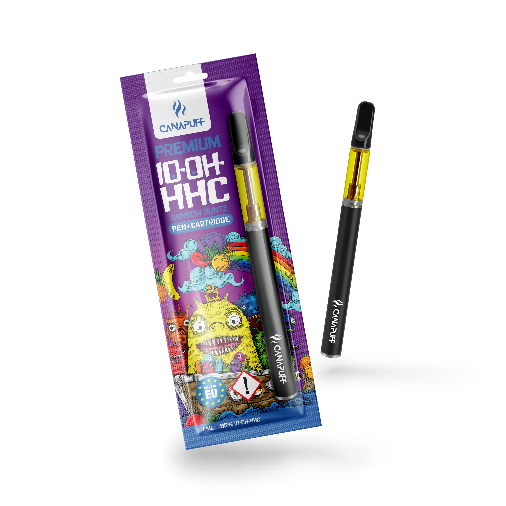 Canapuff - Rainbow Runtz - 10-OH-HHC 95% - pen+patron