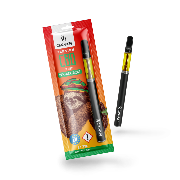 Canapuff - Rest - CBD 95% - Pen+Kasetė