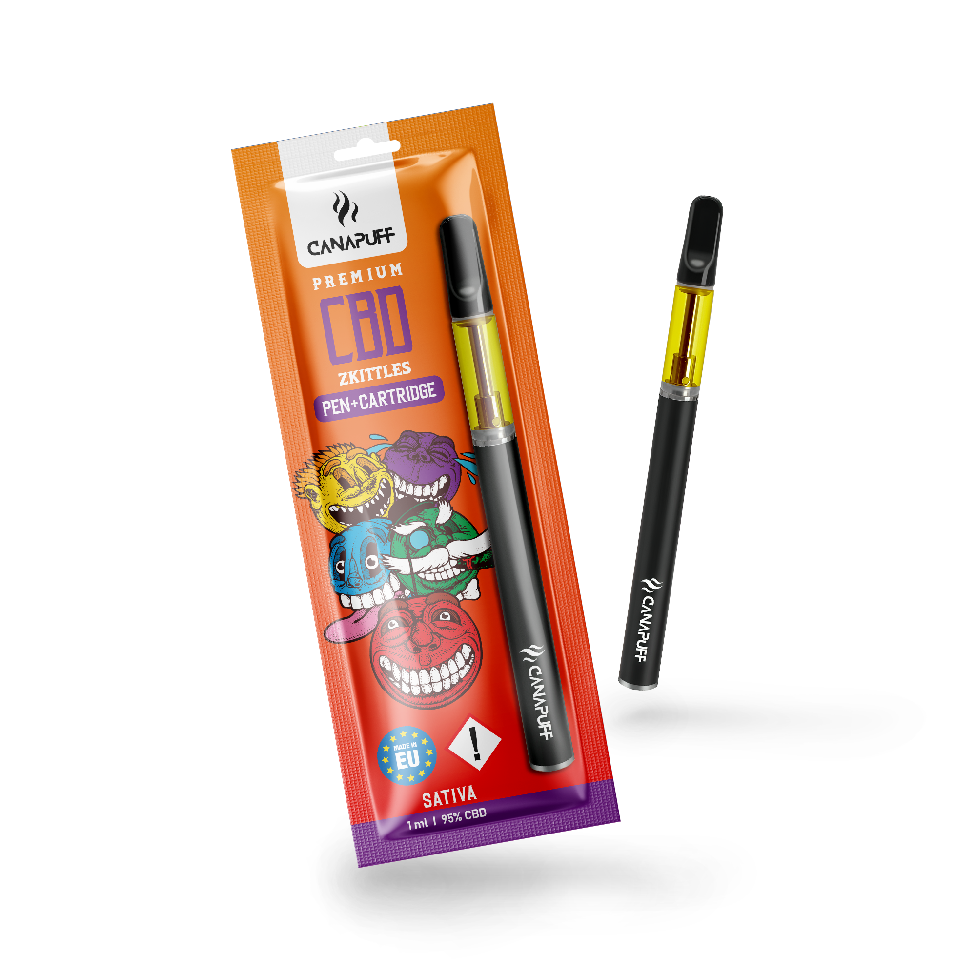 Canapuff - Zkittles - CBD 95% - Pen+Cartridge