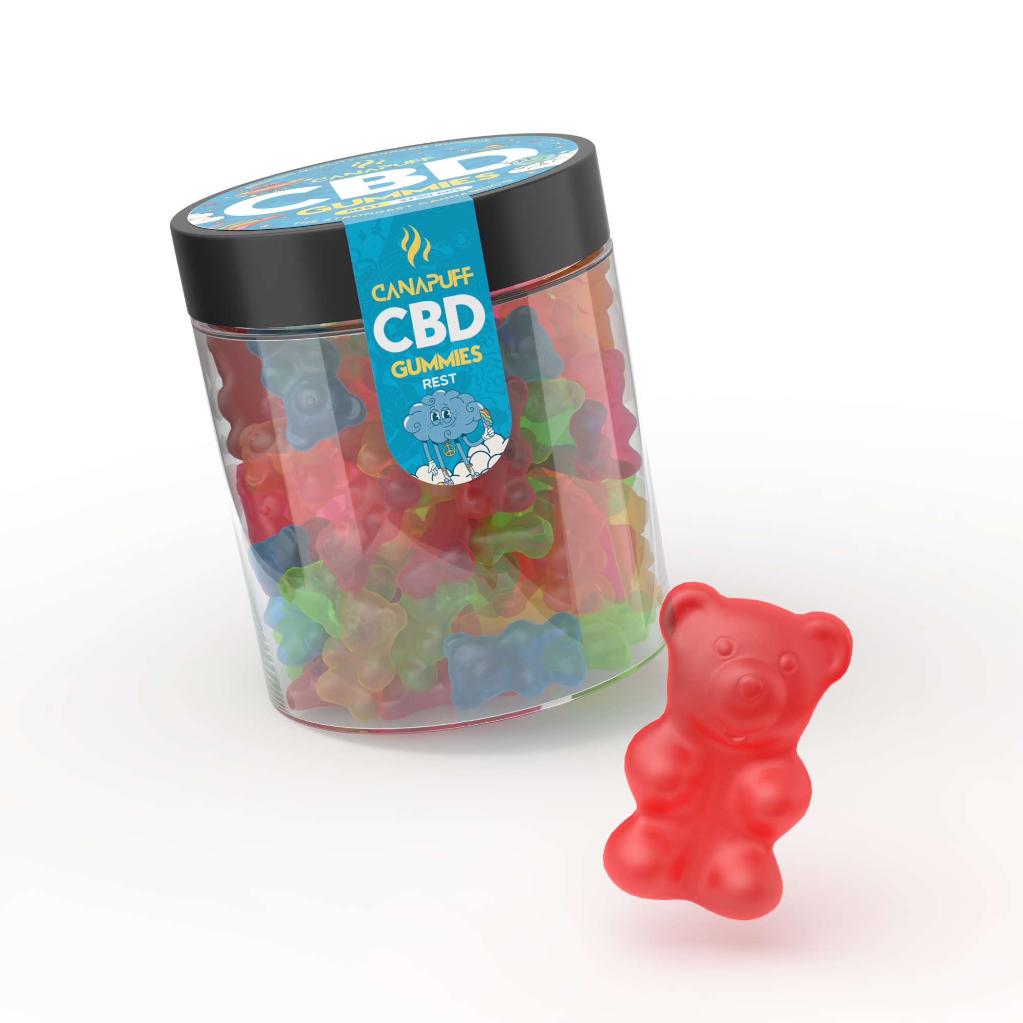 Canapuff - CBD Gummies - Ξεκούραση