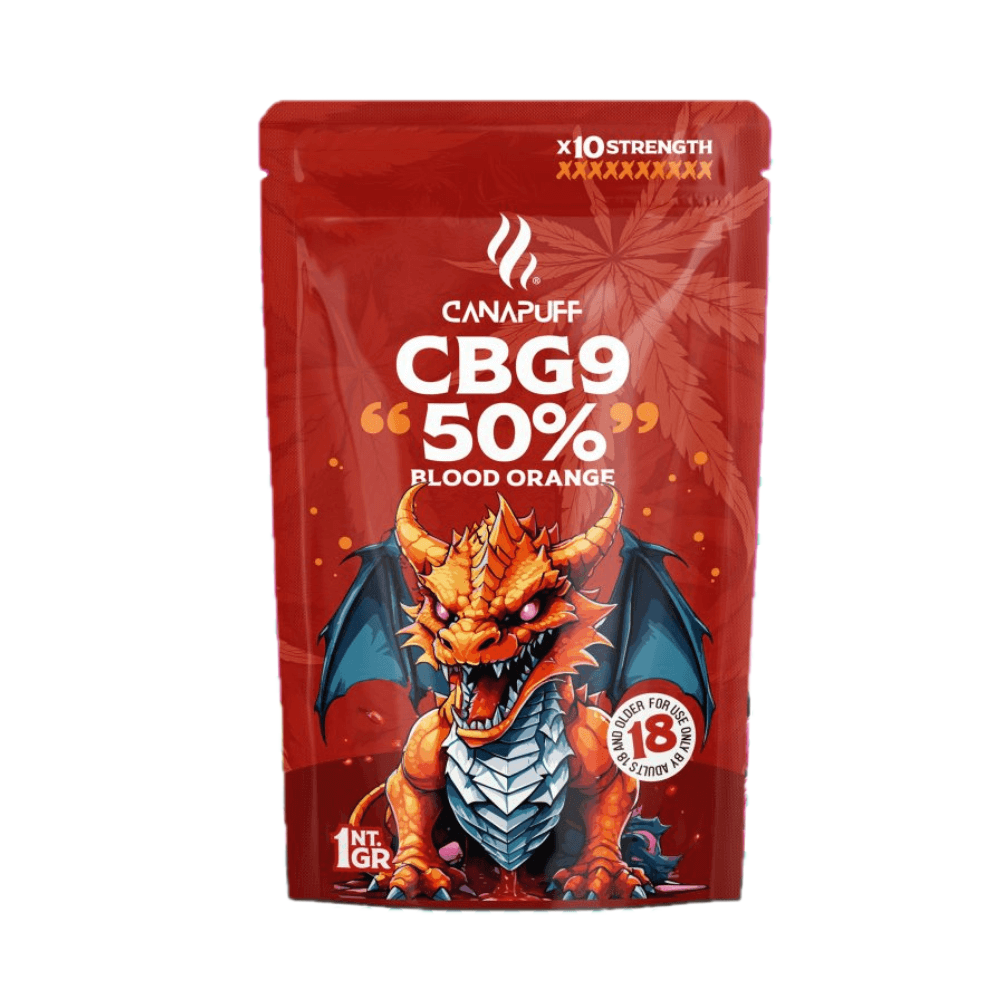 CBG9 Flowers Blood Orange 50%