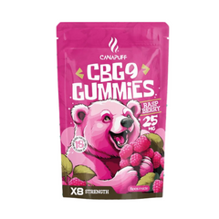 CBG9 Gummies hallon