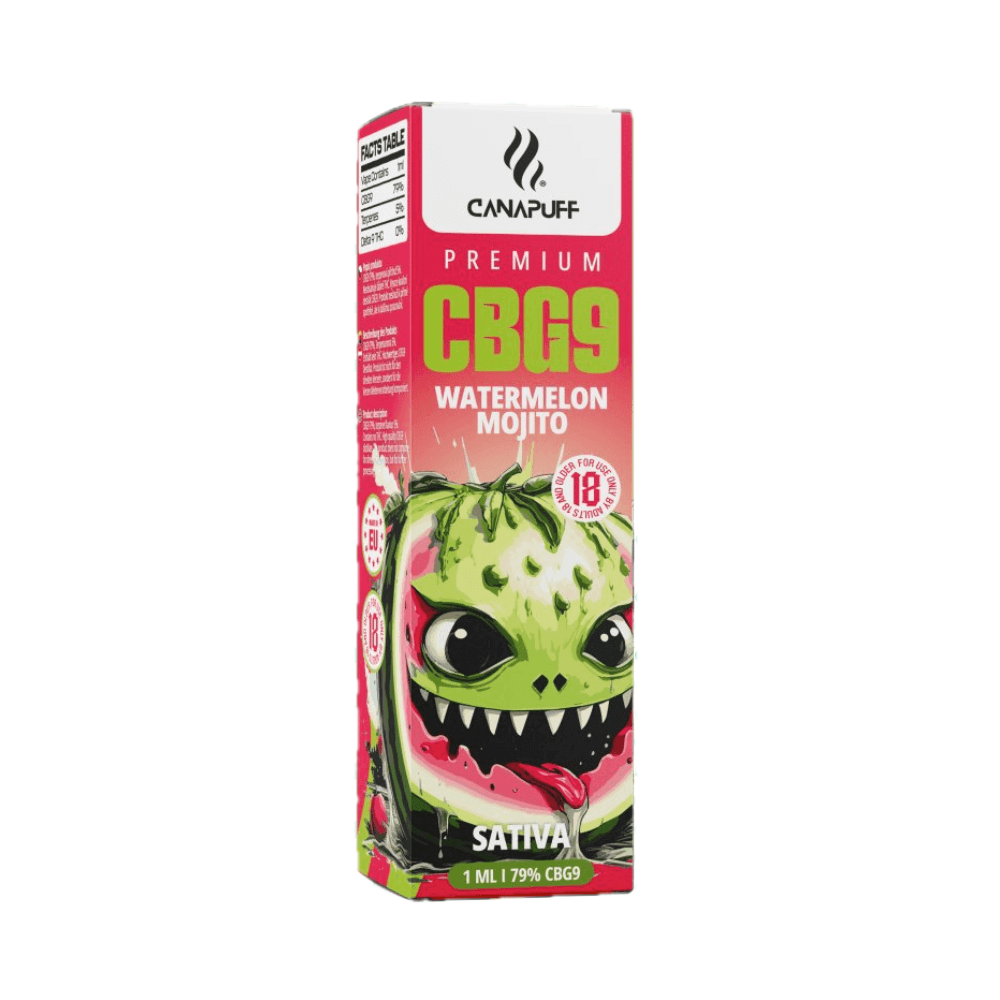 CBG9 Vape Watermelon Mojito 79% 1ml