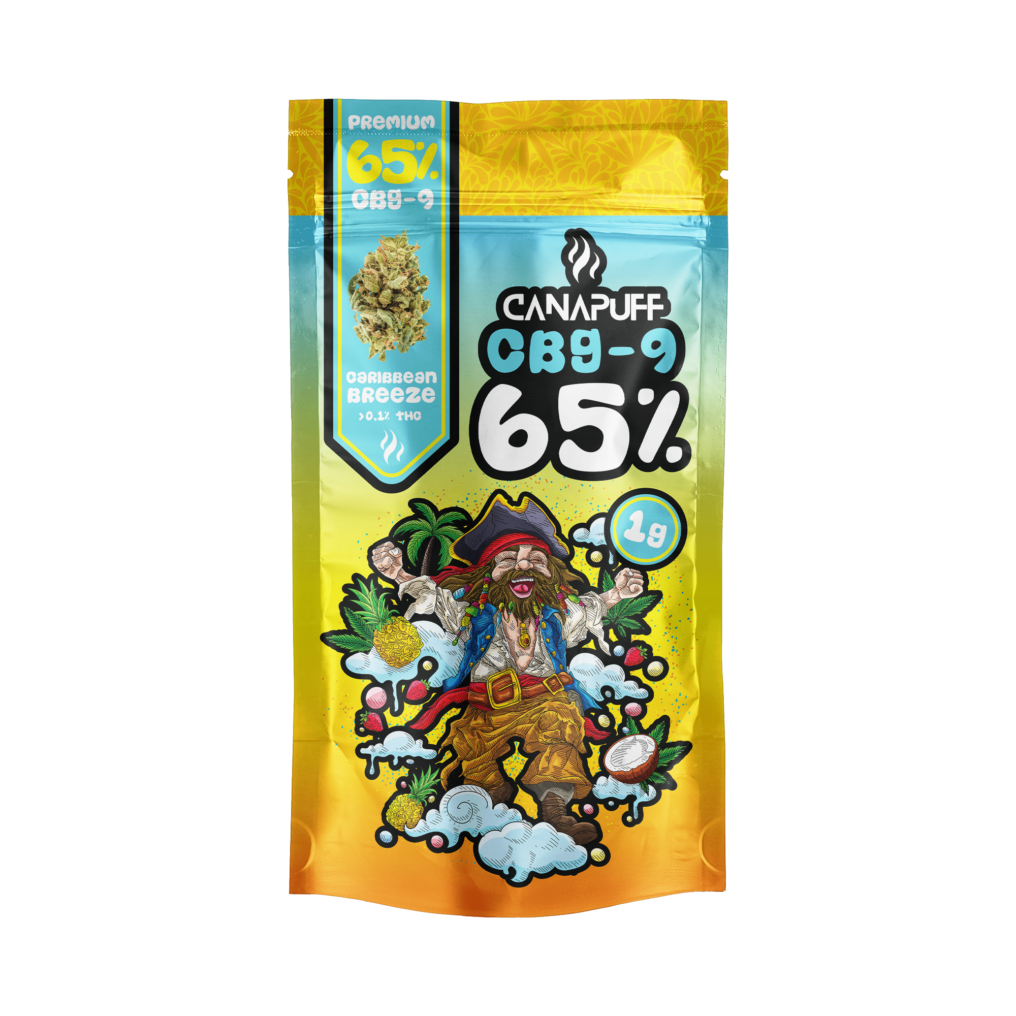 Canapuff - Caribbean Breeze 65% - CBG9 Flori