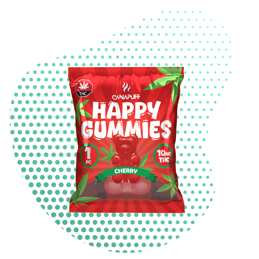 Gominolas de THC de Cereza