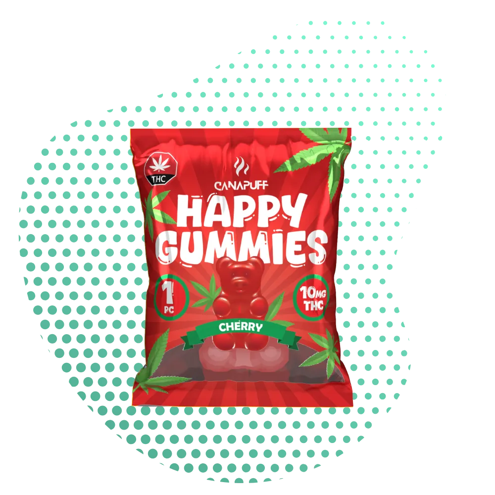 THC Gummies Cherry-Canapuff