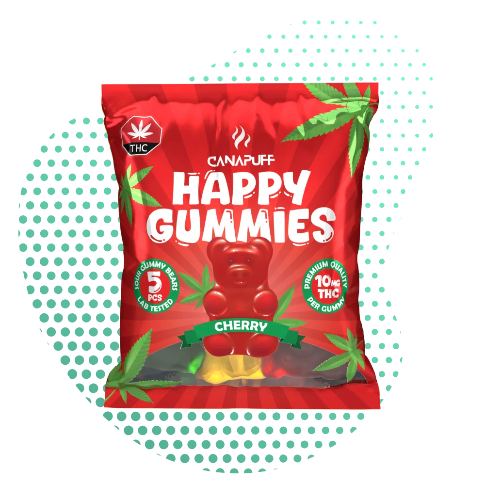 THC Gummies Cherry-Canapuff