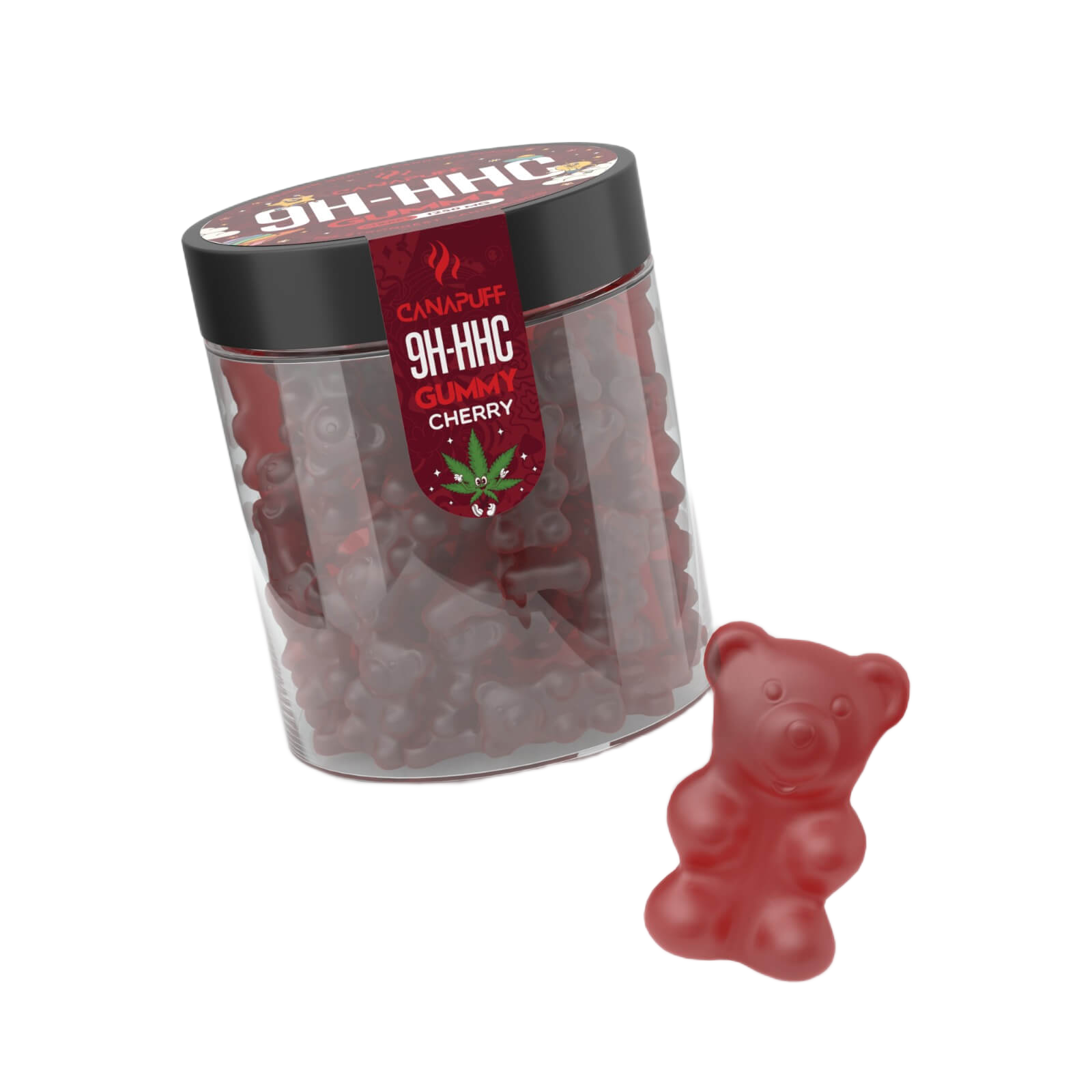 9H-HHC Gumicukorkák Cseresznye