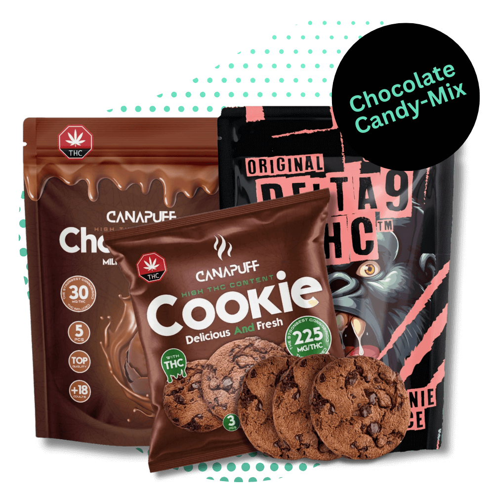 Canapuff Chocolate Candy Mix