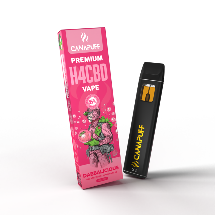 Dabbalicious 96% H4CBD - CanaPuff - ОДНОРАЗОВЕ ВИКОРИСТАННЯ
