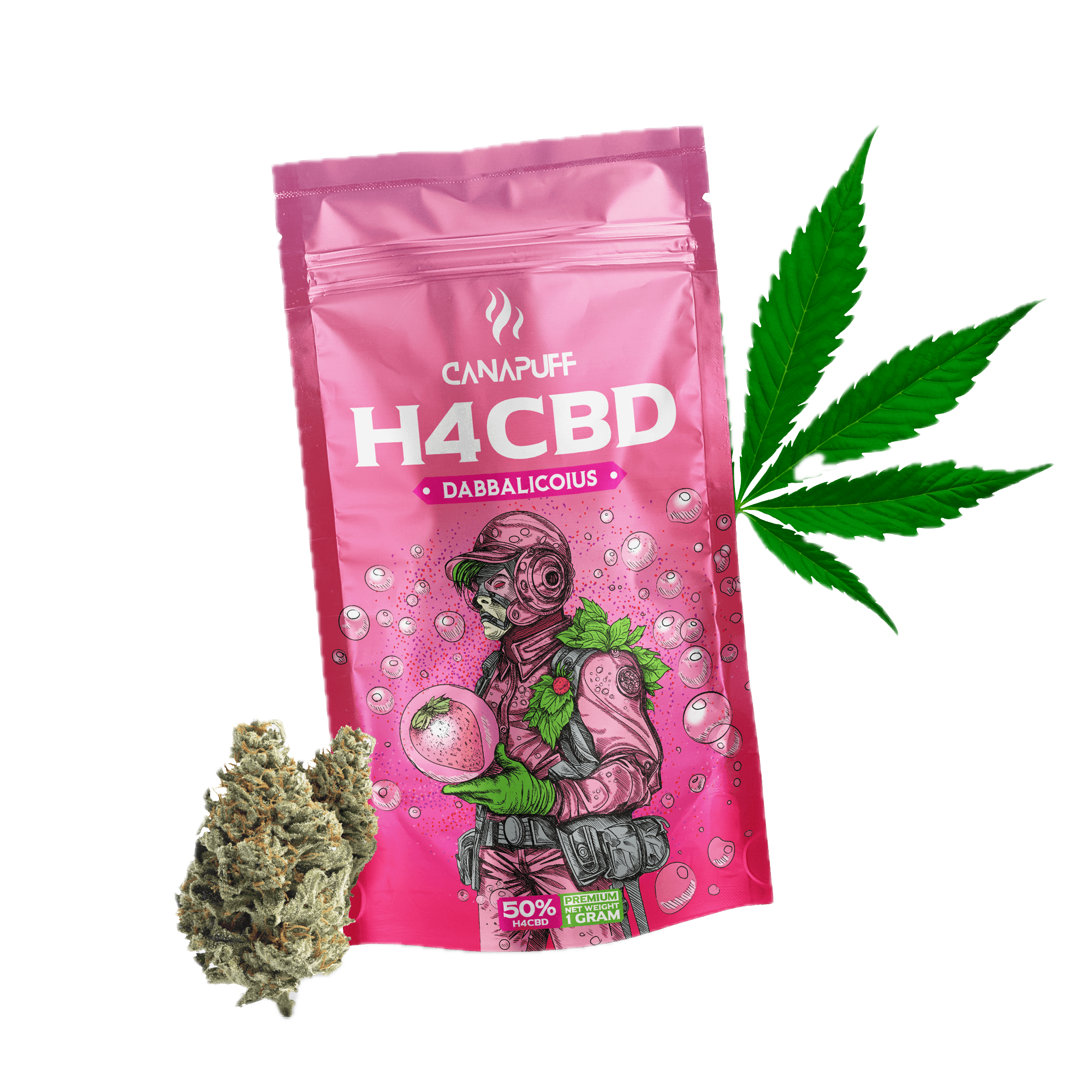 H4CBD Flowers Dabbalicious 50%