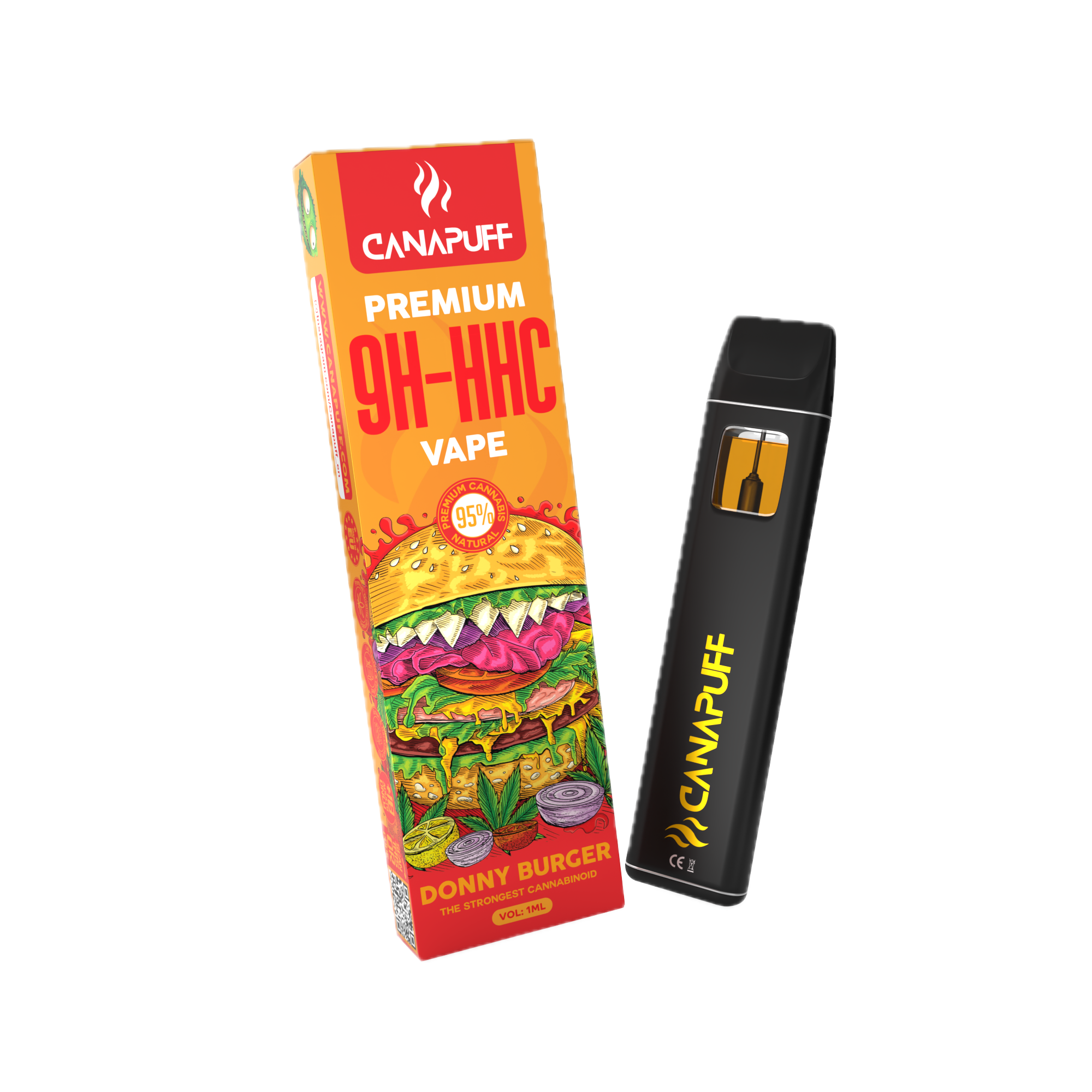 9H-HHC Vape Donny Burger 95% 1ml