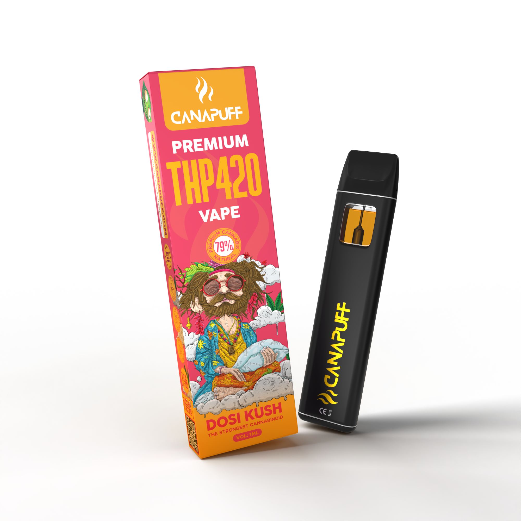 Dosi Kush 79% THP420 - CanaPuff - Svapo - 1ml