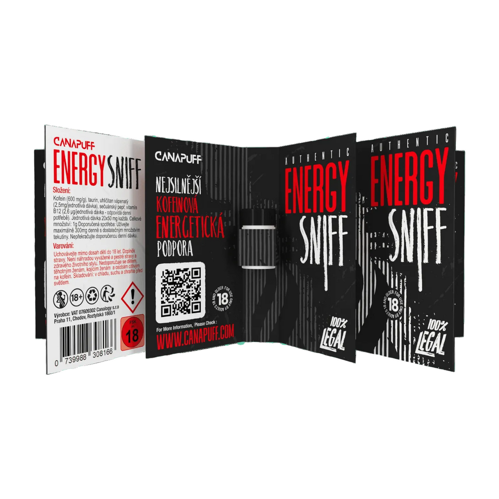 Energy Sniff by Canapuff | Intense Focus & Caffeine Rush