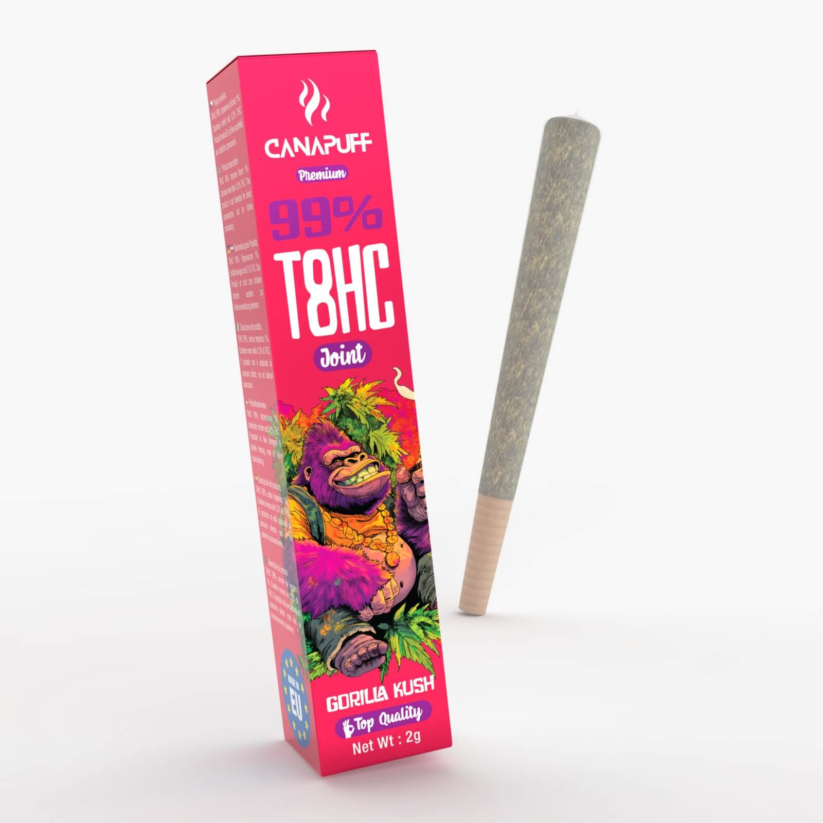 T8HC Joint Gorilla Kush 99% 2g