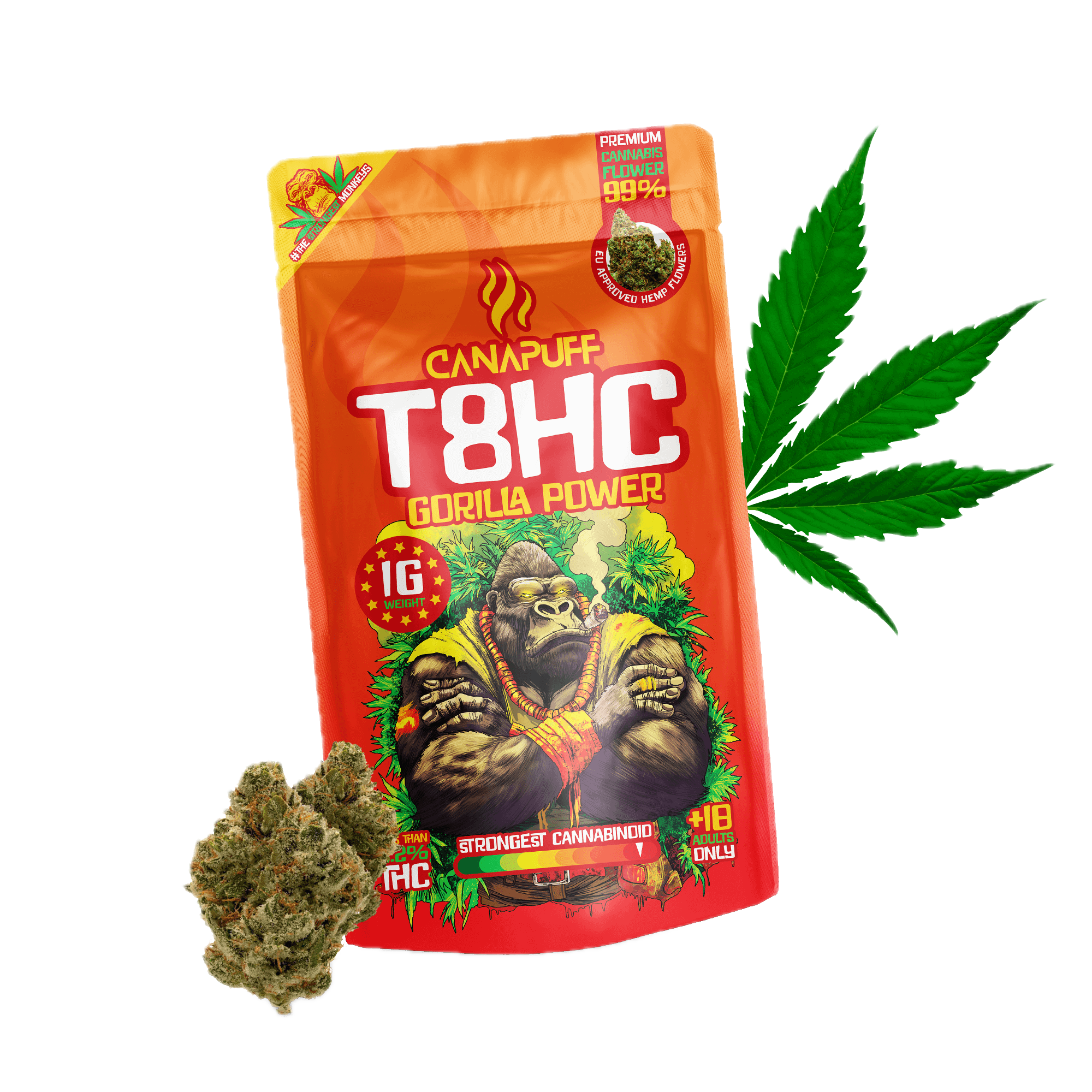 T8HC Kwiaty Gorilla Power 99%