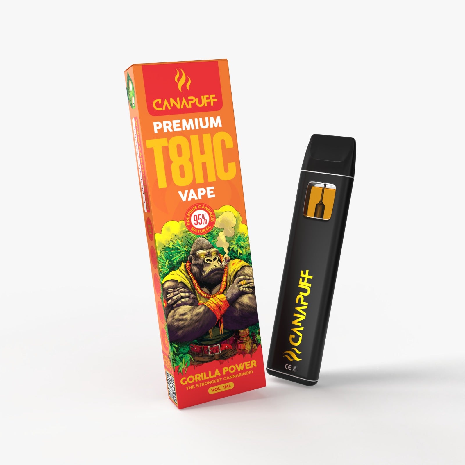 Gorilla Power 95% T8HC - Vape - 1ml - Canpuff