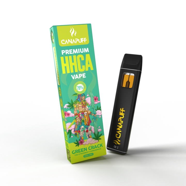 Green Crack 79% HHC-A - CanaPuff - Одноразове використання - 1 мл