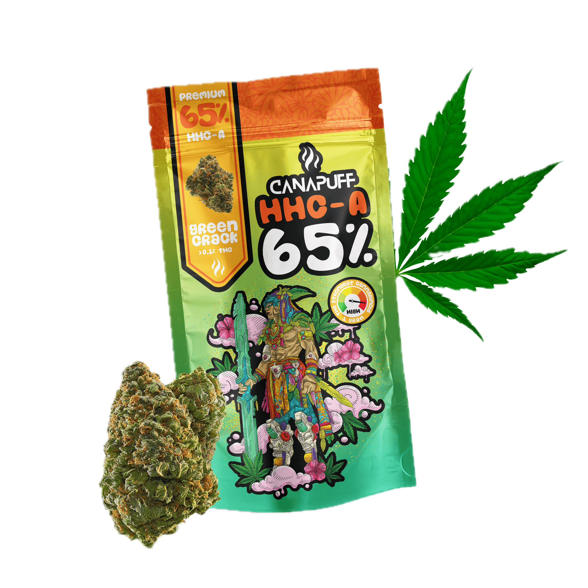 HHC-A Flowers Green Crack 65%