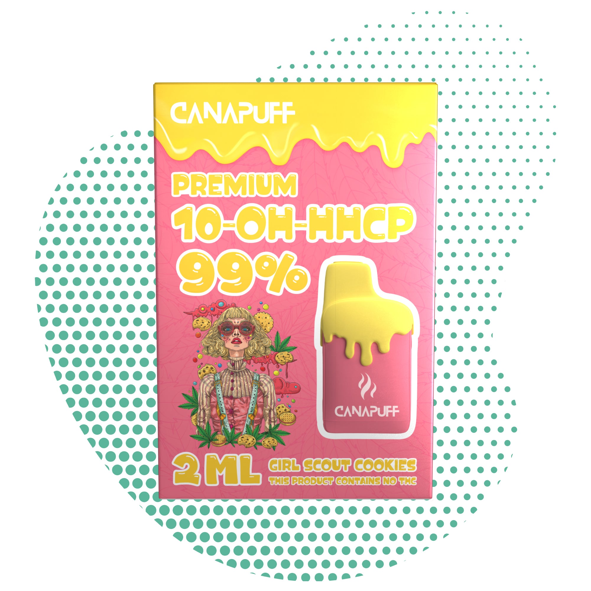 GSC 99% 10-OH-HHCP - Canapuff - Un solo uso - 2ml