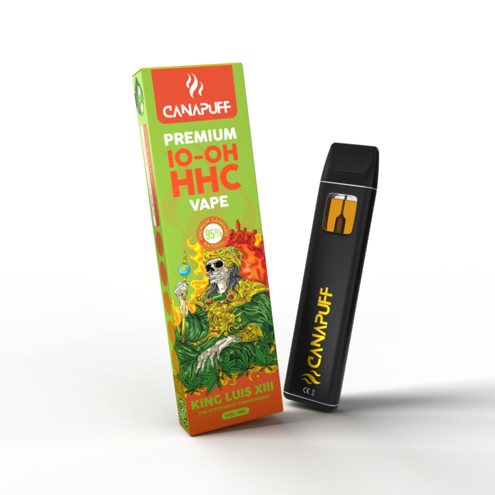 Король Луї XIII 95% 10-OH-HHC - Canapuff - Одноразове використання - 1 мл