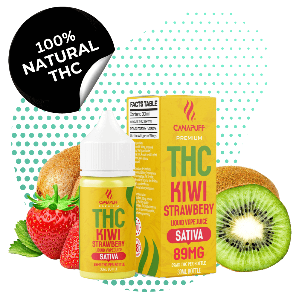 THC Liquid Kiwi Strawbery  Sativa