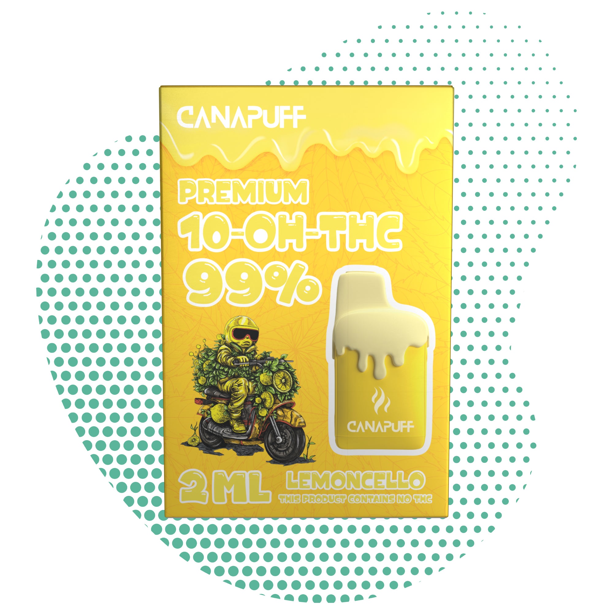 Lemoncello 99% 10-OH-THC - Canapuff - One Use - 2ml