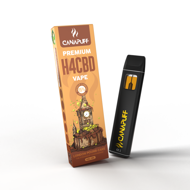 London Pound Cake 96% H4CBD - CanaPuff - ОДНОРАЗОВЕ ВИКОРИСТАННЯ