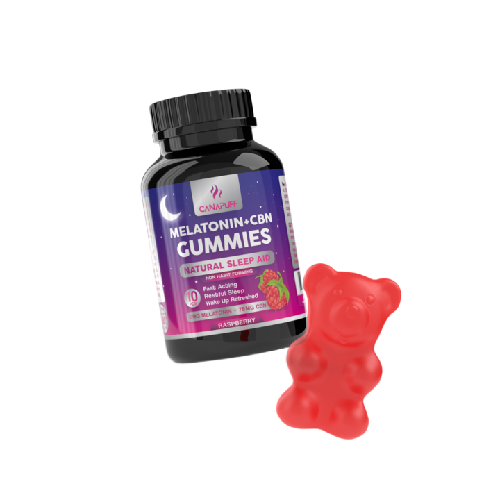 Melatonin+CBN Gummies Malina