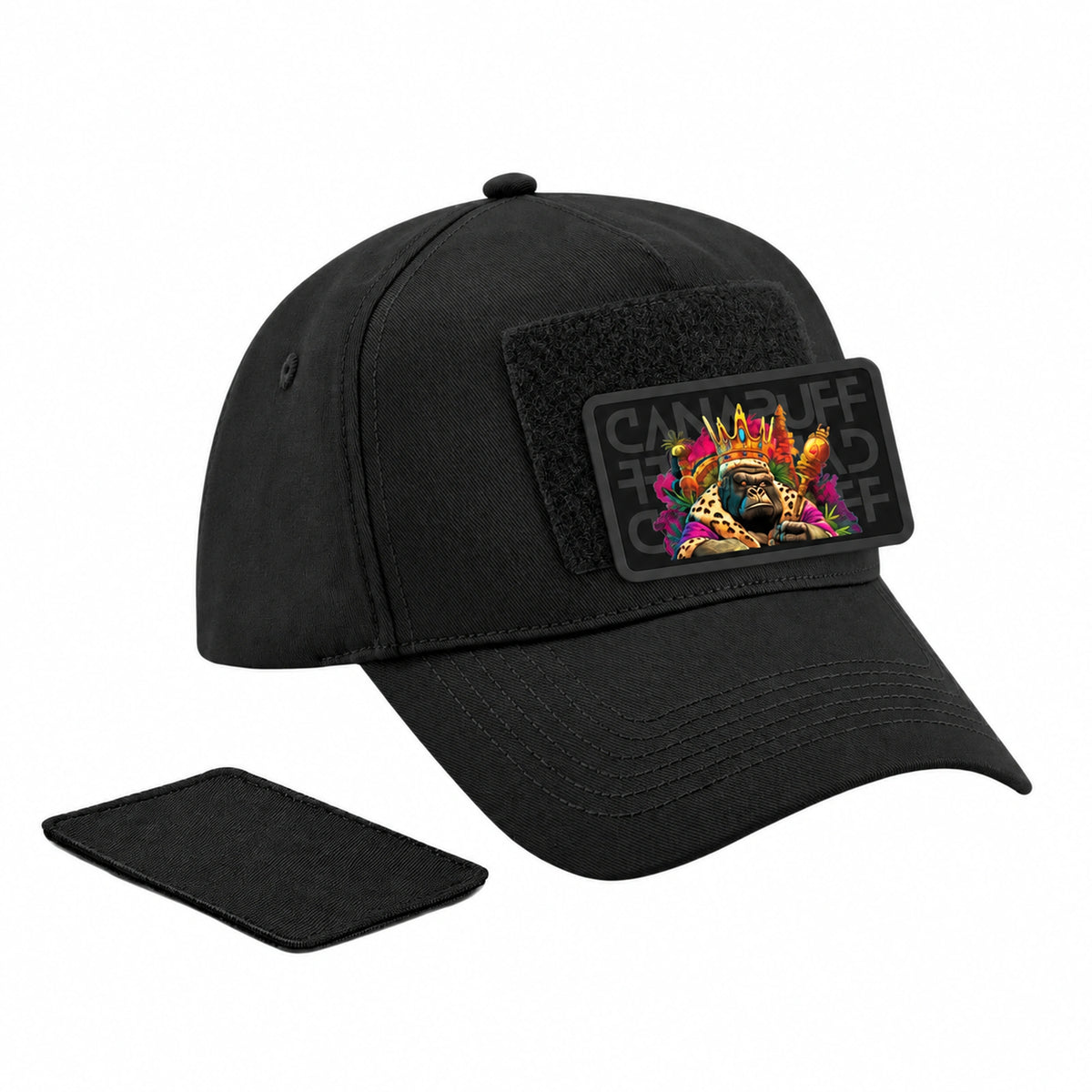 Canapuff Cap – Monkey King – Black