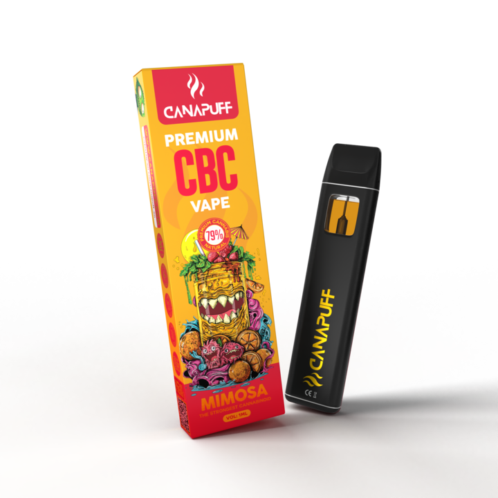 MIMOSA 79% CBC - CanaPuff - Eenmalig gebruik - 1ml