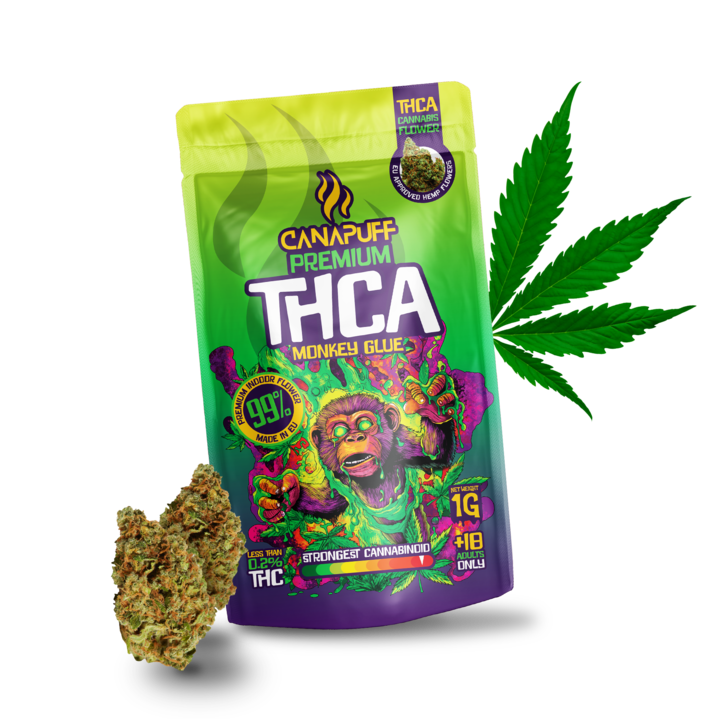 THCA Flowers Monkey Glue 99%