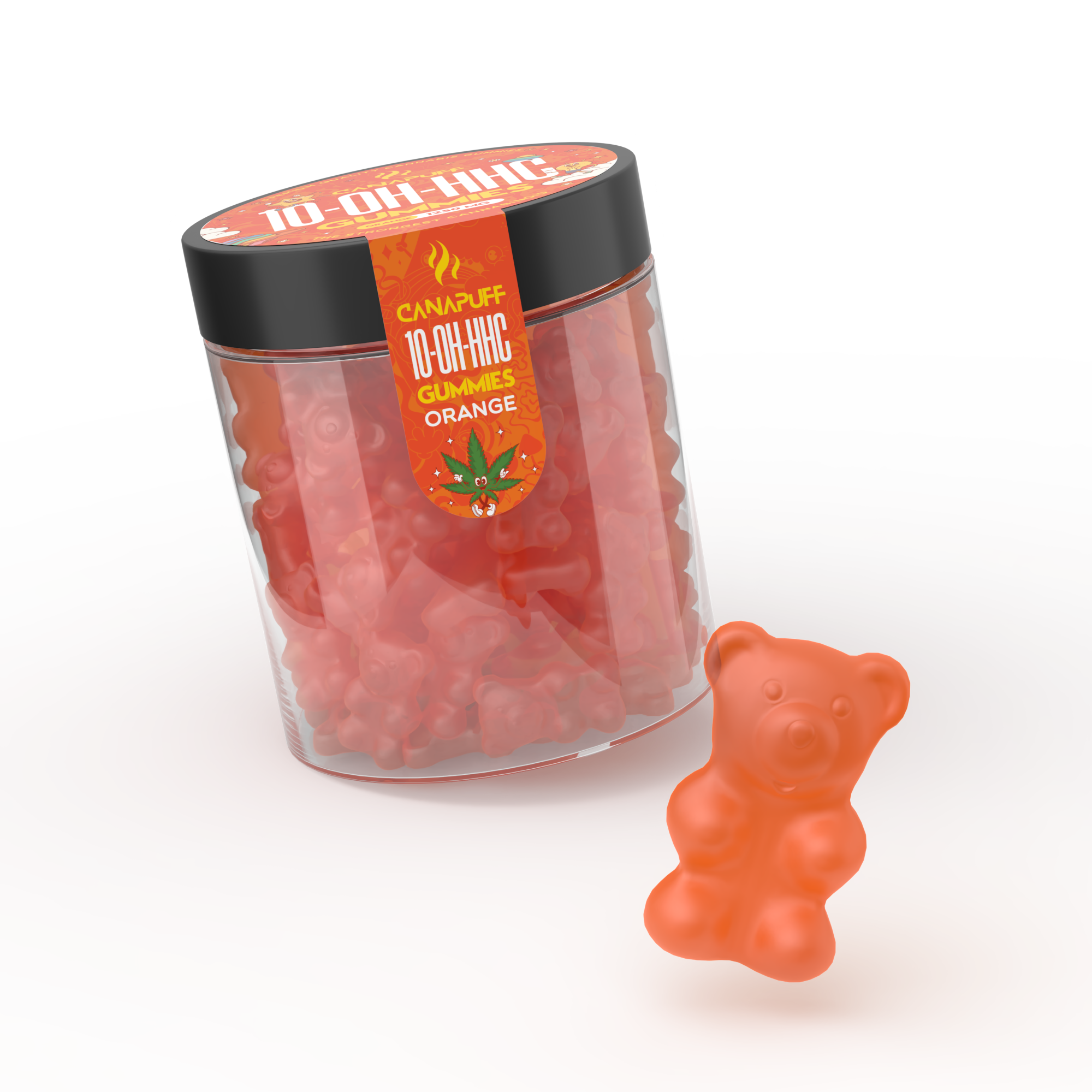 Canapuff - 10-OH-HHC Gummies - Orange