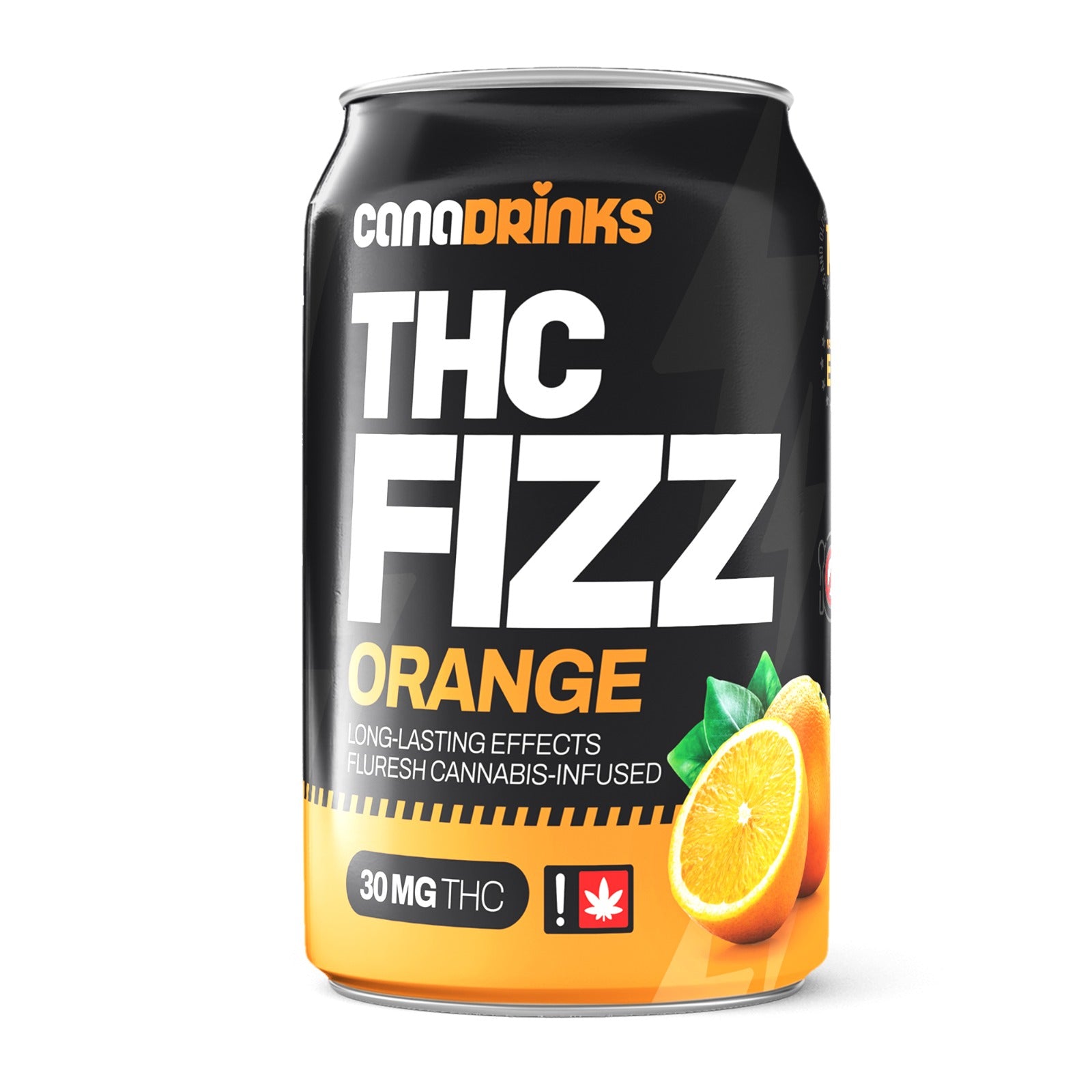 THC Fizz - Portocală - 30mg/THC