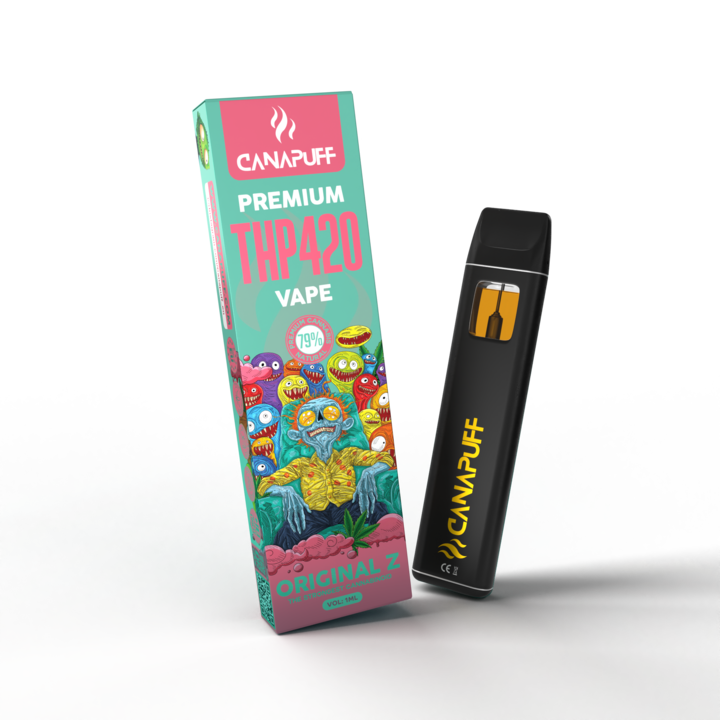 THP420 Vape Cartridge: Original Z 79% 💨 | Canapuff