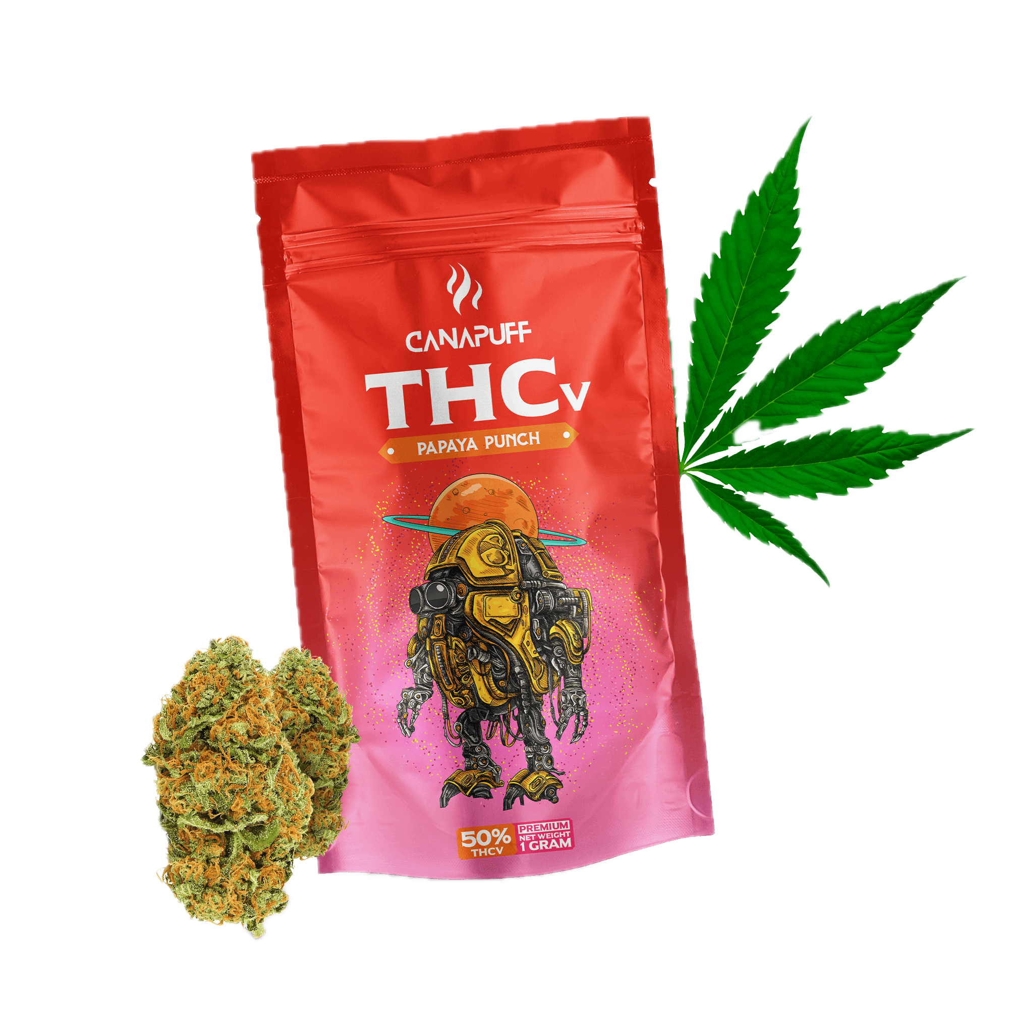 THCv Flowers Papaya Punch 50%