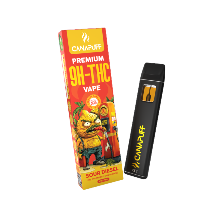 9H-THC Vape Sour Diesel 95 % 1 ml