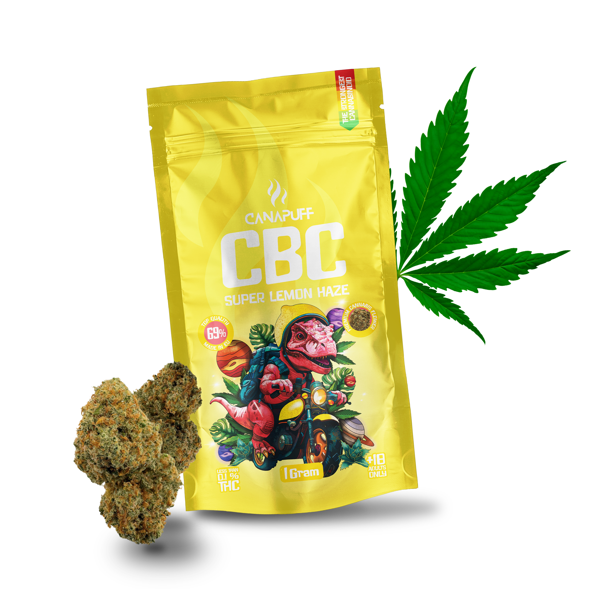 Canapuff - Super Lemon Haze 69% - CBC Fleurs
