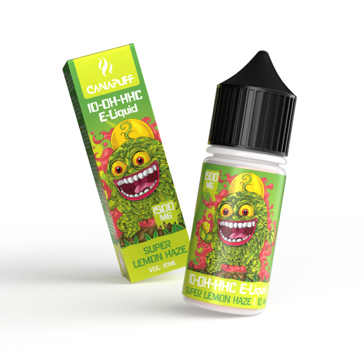 Shop 10-oh HHC Liquid 1% 500mg Super Lemon Haze - Canapuff