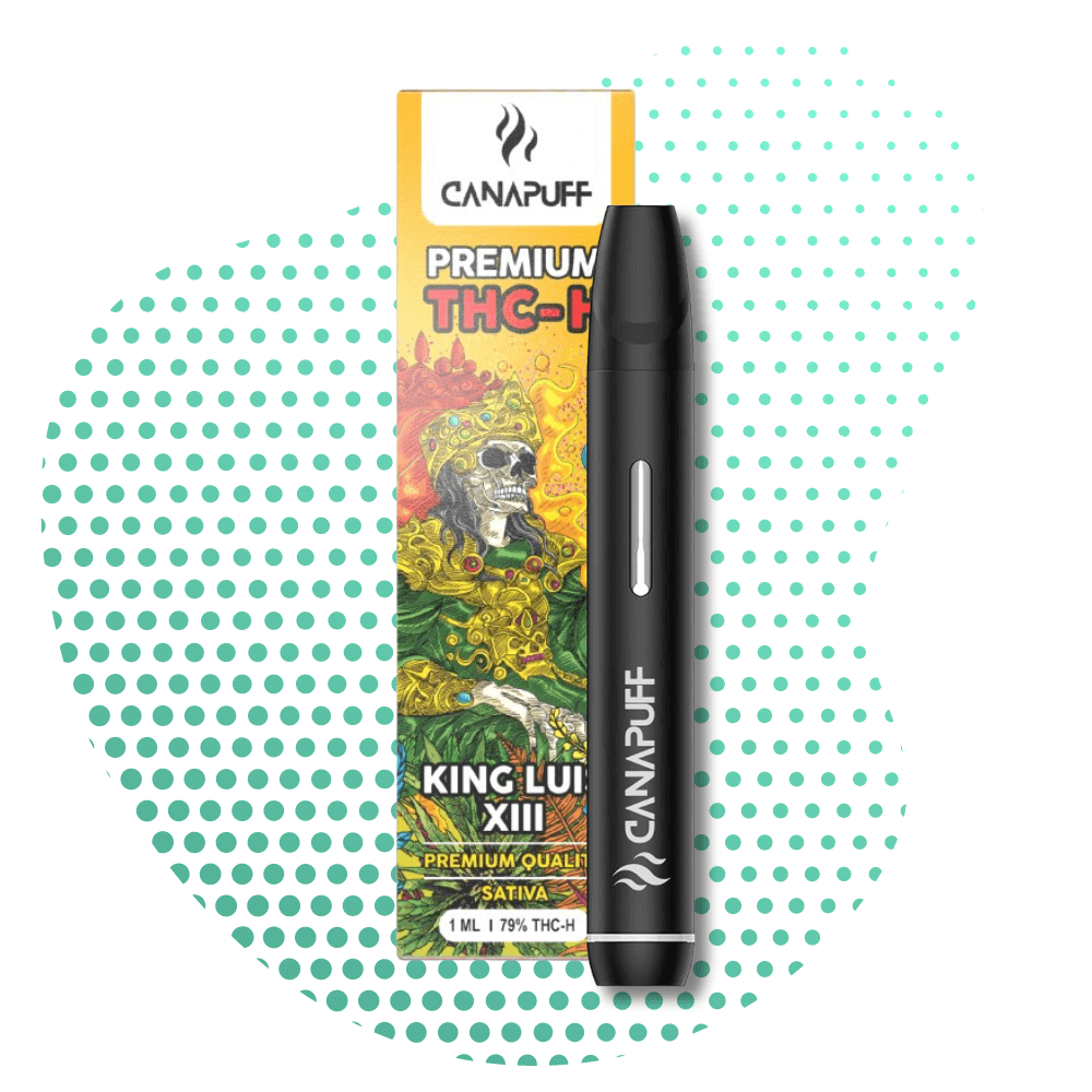 King Louis XIII 79% THC H Canapuff One Use 1ml