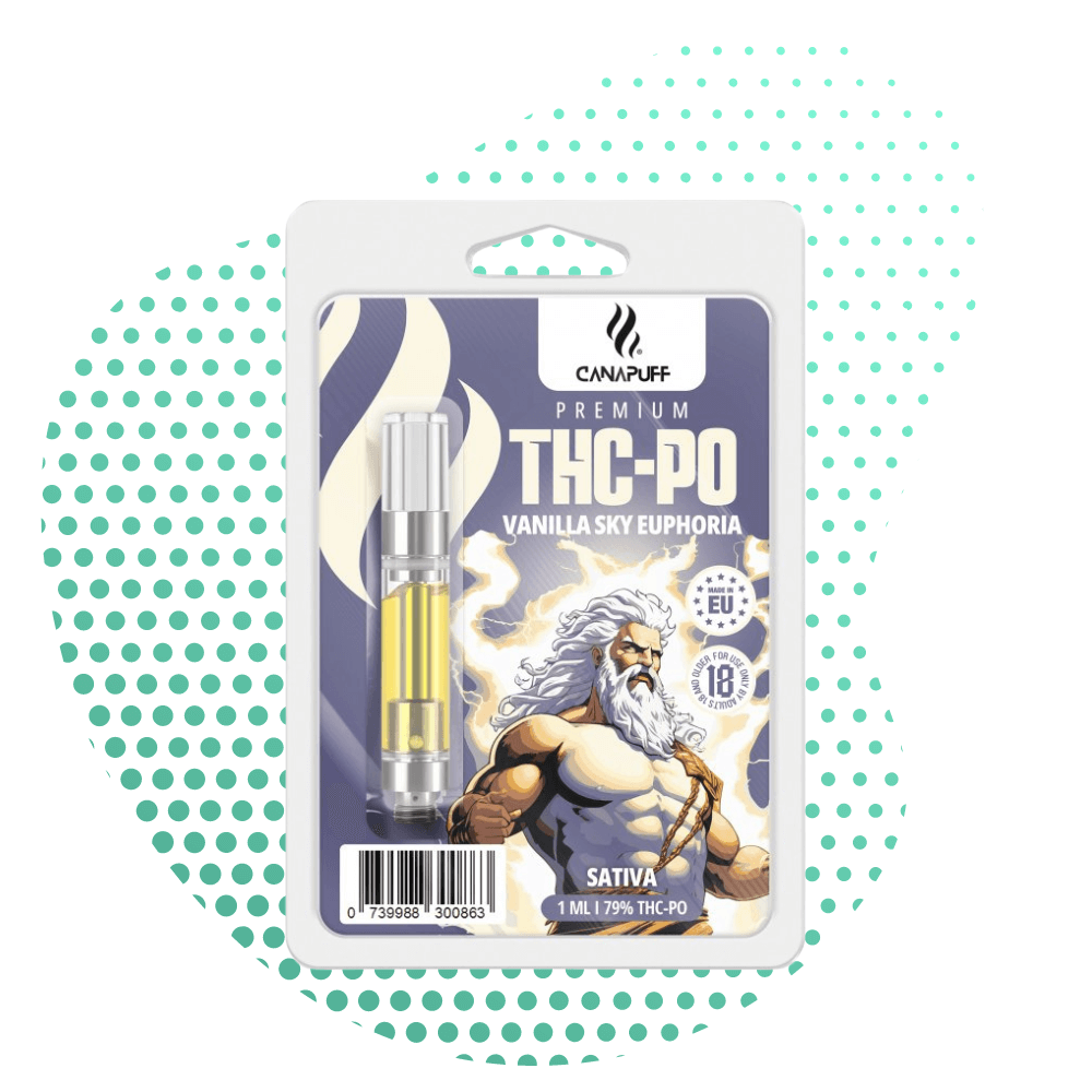 CanaPuff Vanilla Sky Euphoria THC PO 79% cartridge