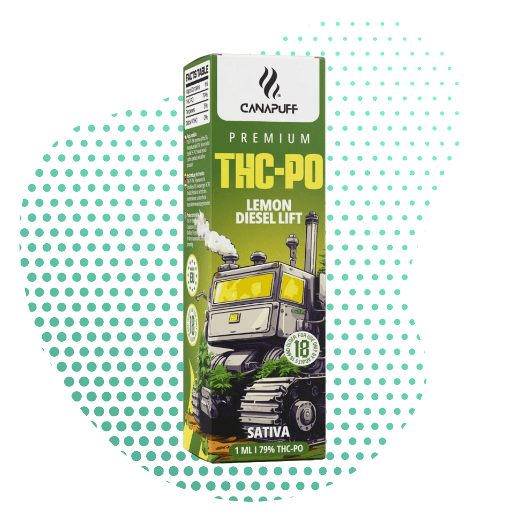 Lemon Diesel Lift 79% THC PO Canapuff ONE USE 1ml