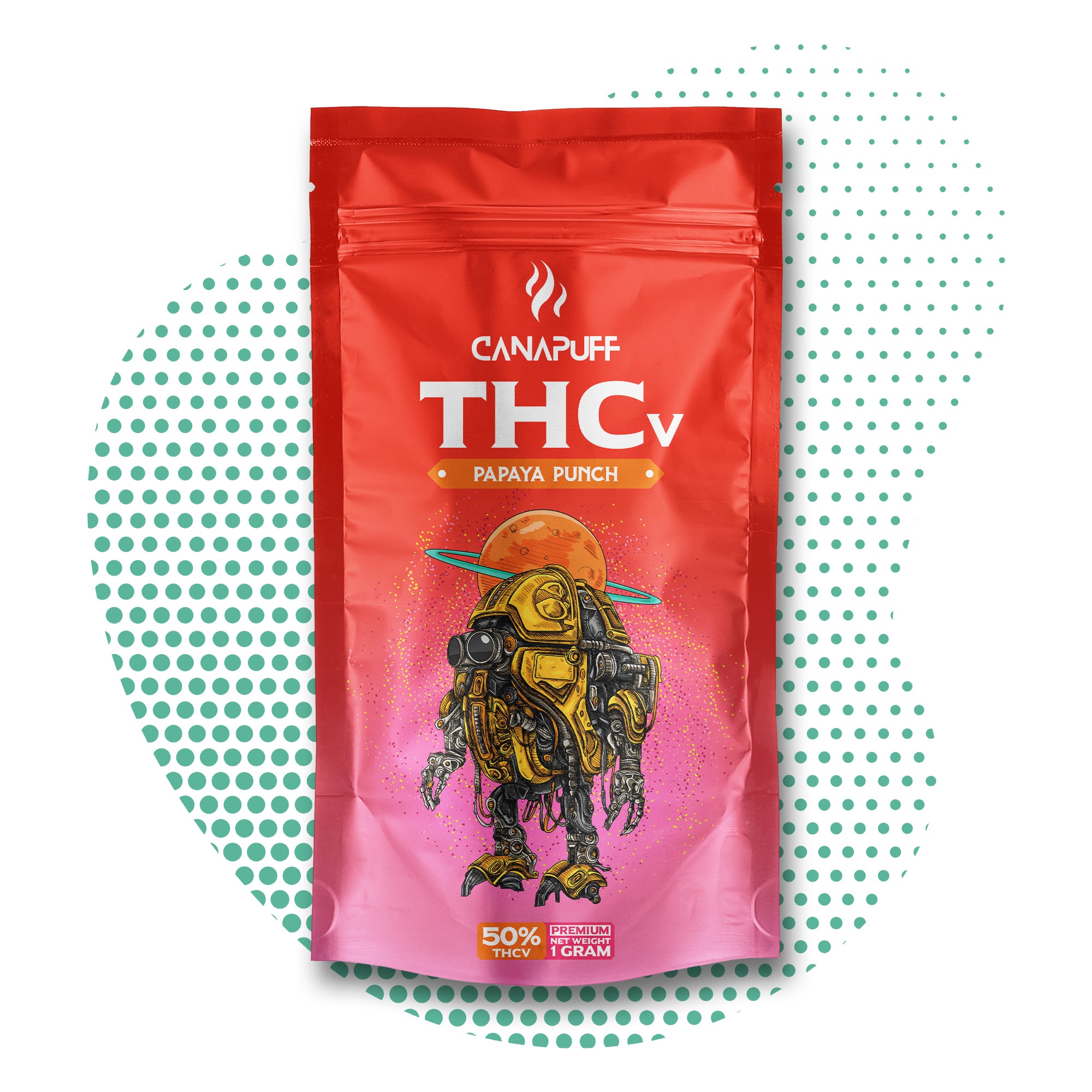 CanaPuff - PAPAYA PUNCH 50% - THCv Květy