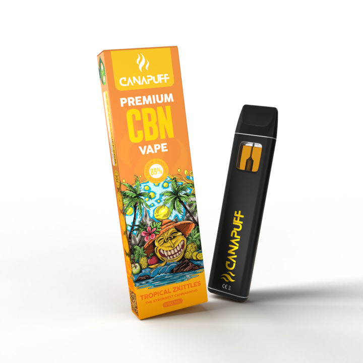 Tropical Zkittles 89% CBN - CanaPuff - Одноразове використання - 1 мл