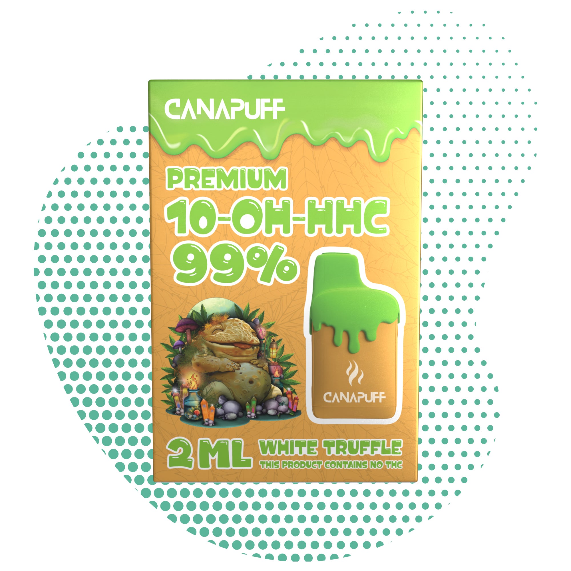 White Truffle 99% 10-OH-HHC - Canapuff - One Use - 2ml